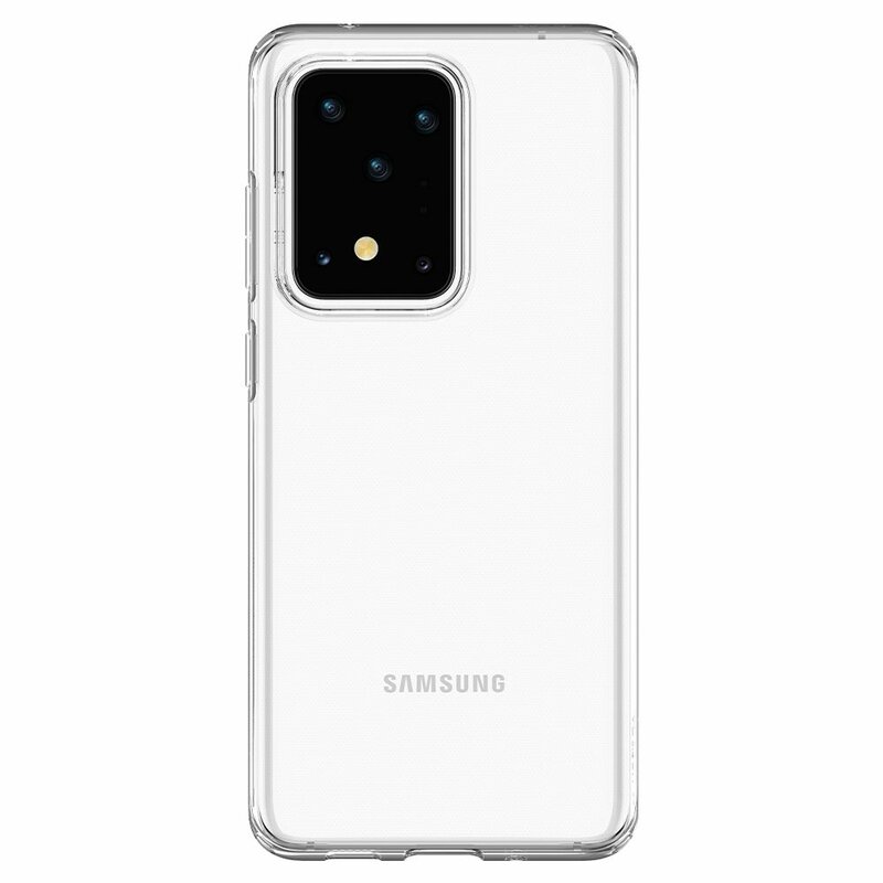 Husa Samsung Galaxy S20 Ultra 5G Spigen Liquid Crystal, transparenta