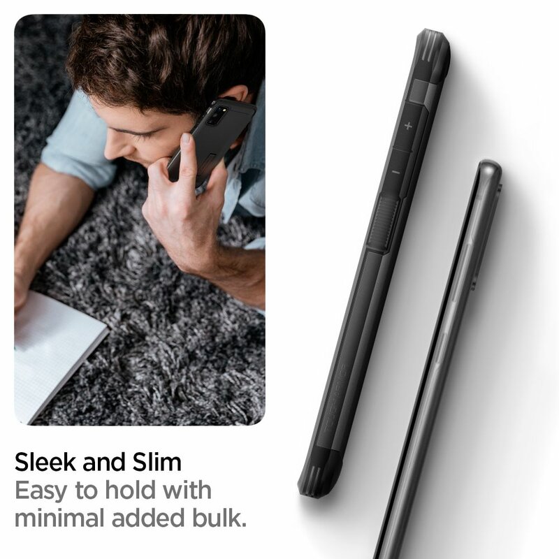 Husa Samsung Galaxy S20 5G Spigen Tough Armor - Black