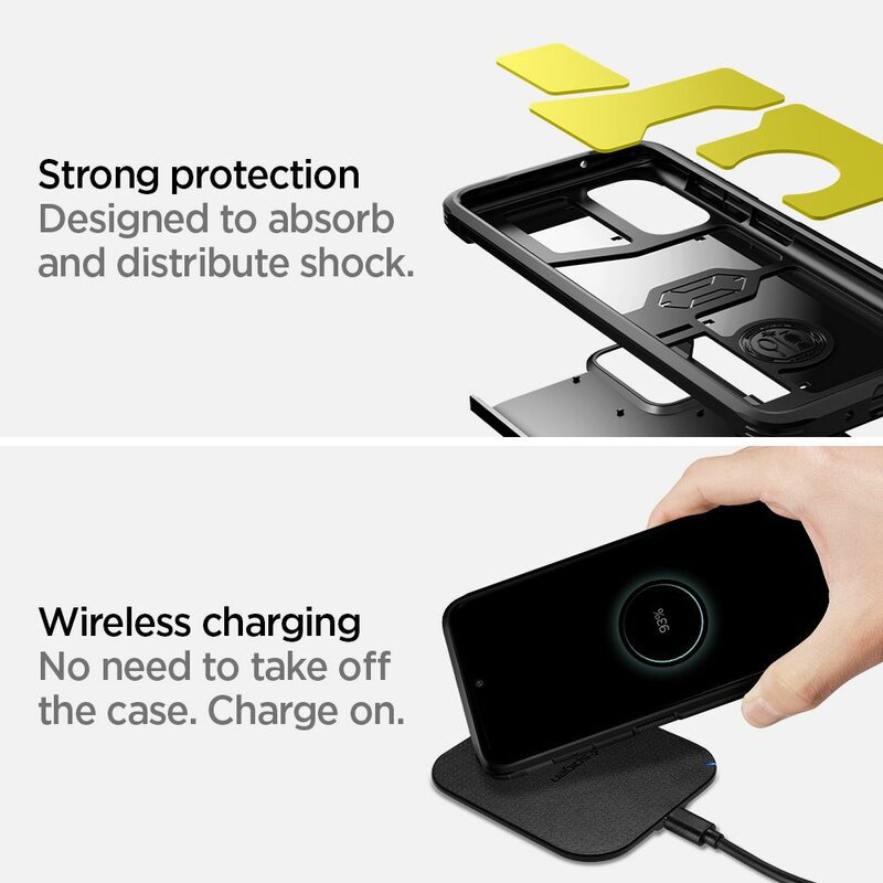 Husa Samsung Galaxy S20 5G Spigen Tough Armor - Black