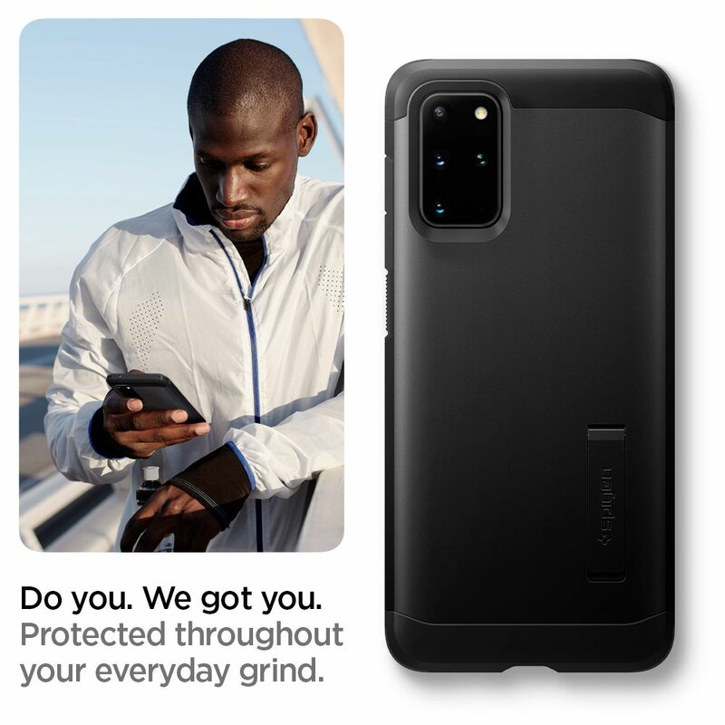 Husa Samsung Galaxy S20 Plus 5G Spigen Tough Armor - Black