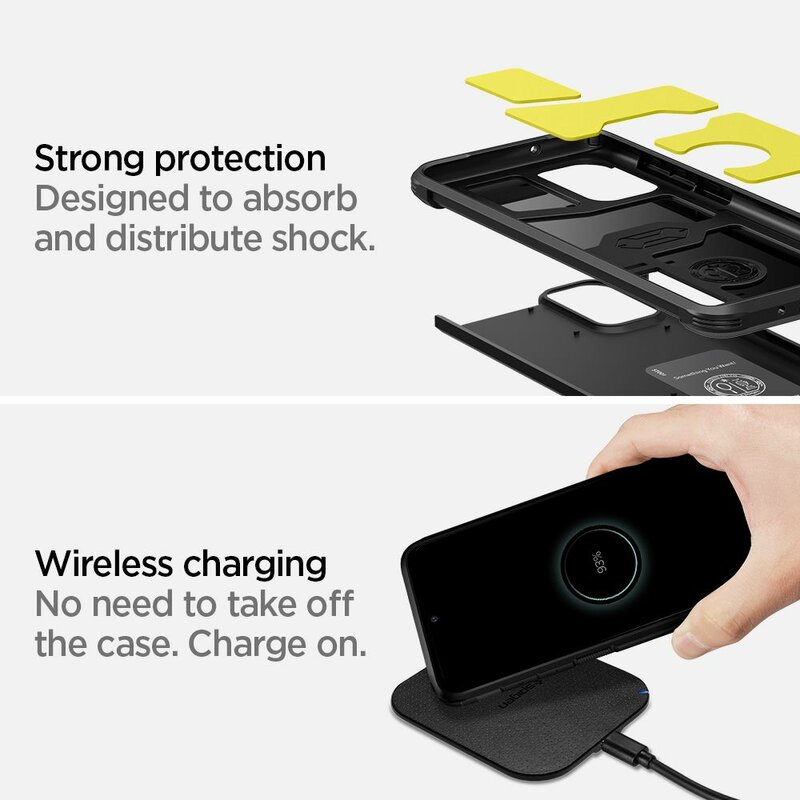 Husa Samsung Galaxy S20 Plus 5G Spigen Tough Armor - Black