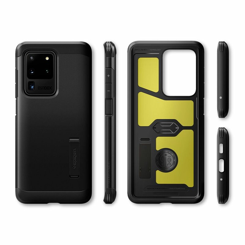 Husa Samsung Galaxy S20 Ultra Spigen Tough Armor - Black