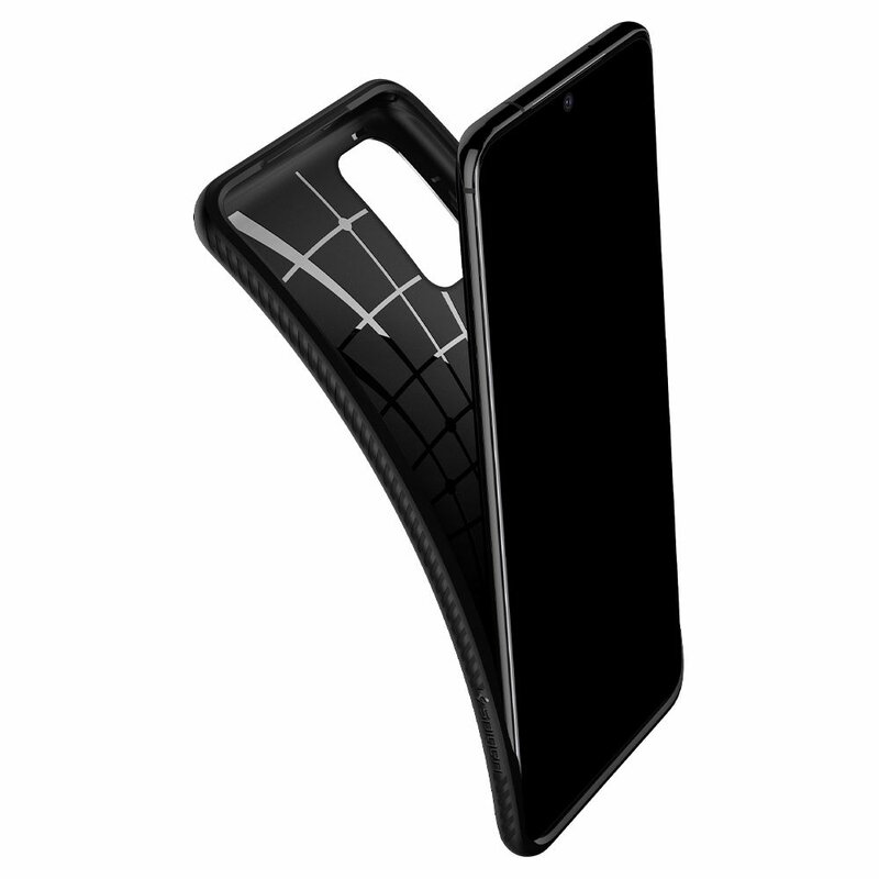 Husa Samsung Galaxy S20 5G Spigen Liquid Air - Matte Black