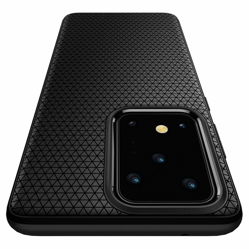 Husa Samsung Galaxy S20 Ultra 5G Spigen Liquid Air - Matte Black