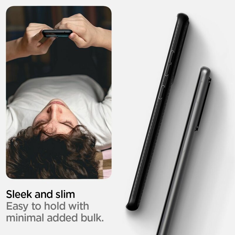 Husa Samsung Galaxy S20 Ultra 5G Spigen Liquid Air - Matte Black