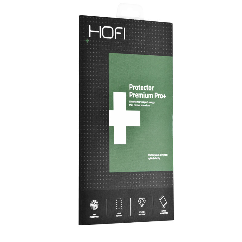 Folie iPhone 7 Hofi Glass Flex Hybrid PRO+ Cu Rama - Alb
