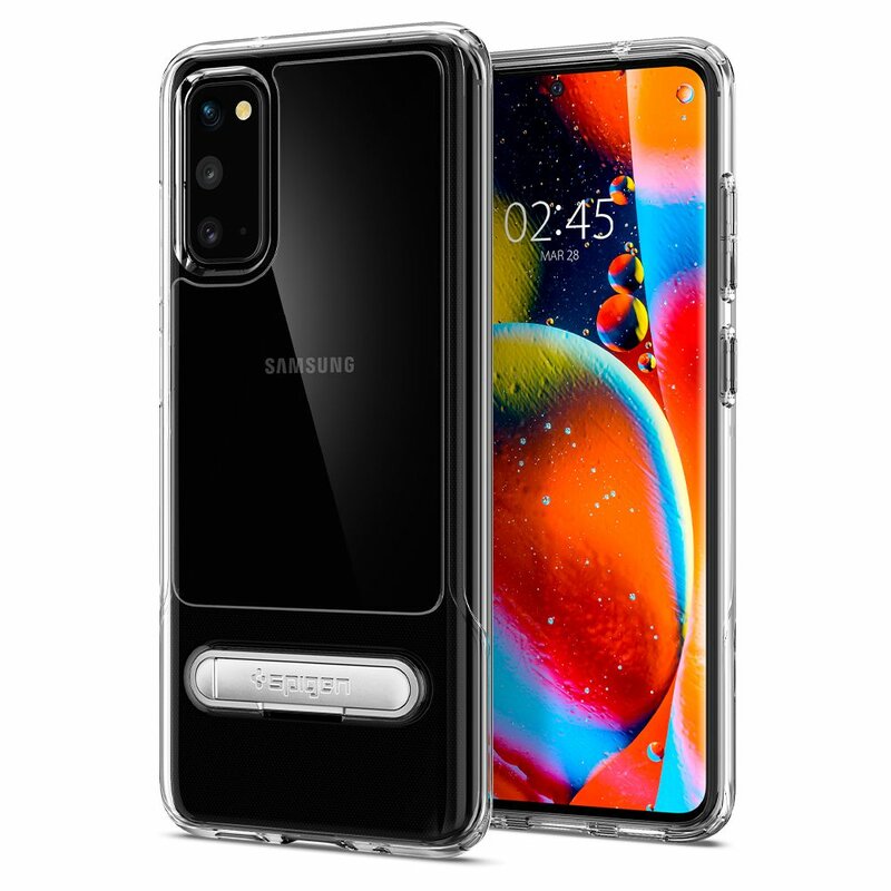Husa Samsung Galaxy S20 5G Spigen Slim Armor Essential S - Clear