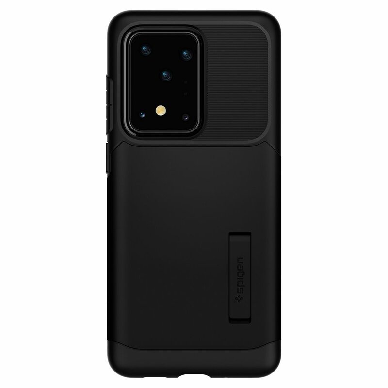 Husa Samsung Galaxy S20 Ultra 5G Spigen Slim Armor, negru