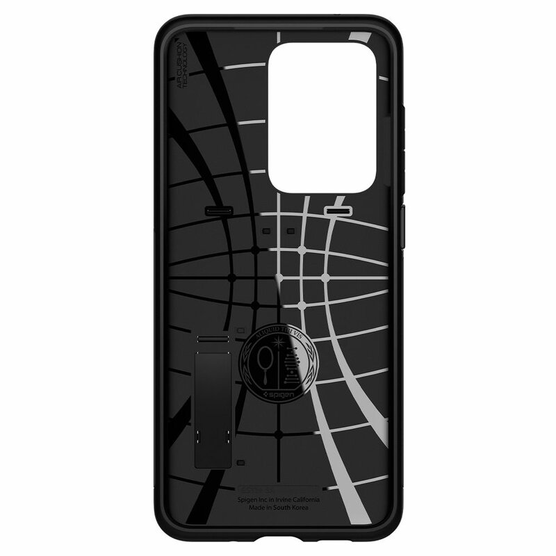 Husa Samsung Galaxy S20 Ultra 5G Spigen Slim Armor, negru