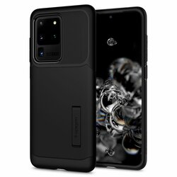 Husa Samsung Galaxy S20 Ultra 5G Spigen Slim Armor, negru