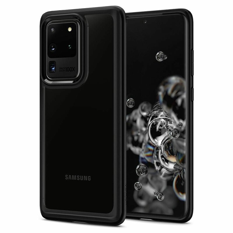 Husa Samsung Galaxy S20 Ultra 5G Spigen Ultra Hybrid - Matte Black