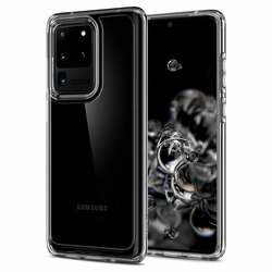 Husa Samsung Galaxy S20 Ultra 5G Spigen Ultra Hybrid - Crystal Clear