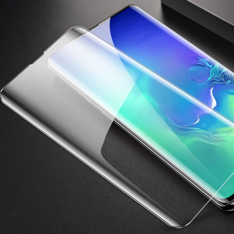 Folie Sticla Samsung Galaxy S20 Plus BestSuit Full Cover UV Glass 6D Nano Water - Clear