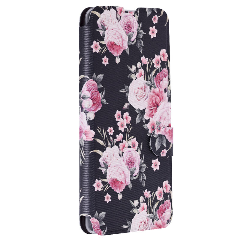 Husa Samsung Galaxy A51 Mobiwear Flip Case Multicolor - Wild Roses