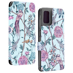 Husa Samsung Galaxy A51 Mobiwear Flip Case Multicolor - Birdy