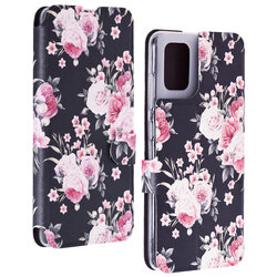 Husa Samsung Galaxy A51 Mobiwear Flip Case Multicolor - Wild Roses