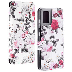 Husa Samsung Galaxy A51 Mobiwear Flip Case Multicolor - Floral