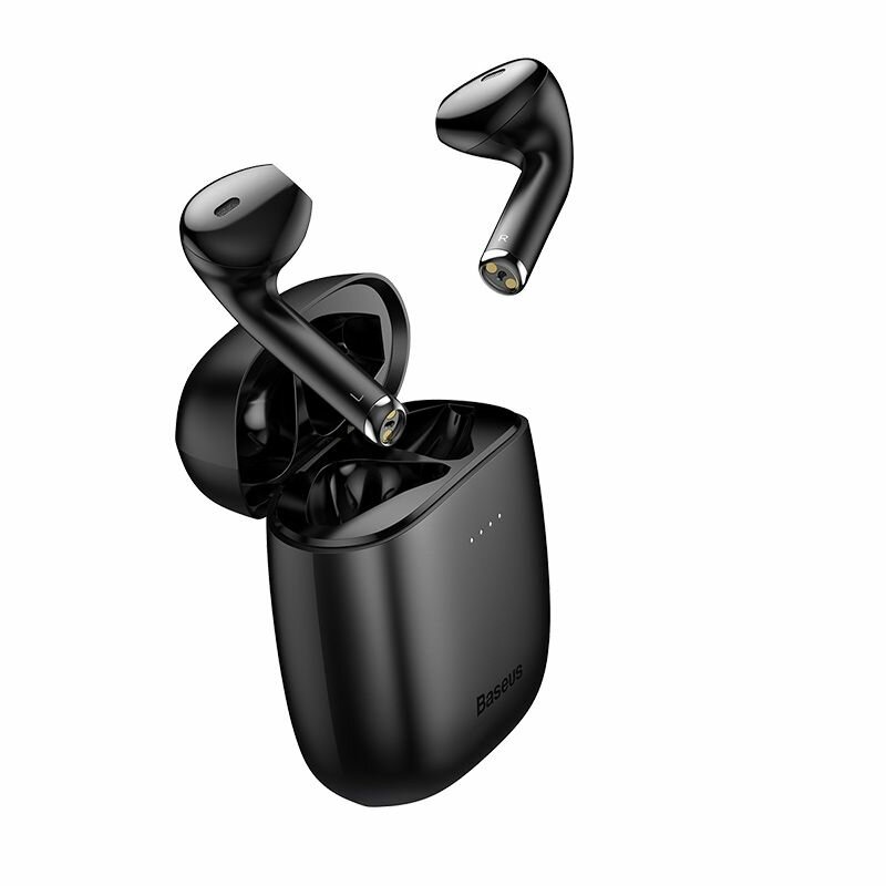 Casti in-ear True Wireless Enkok W04 Baseus, negru, NGW04-01