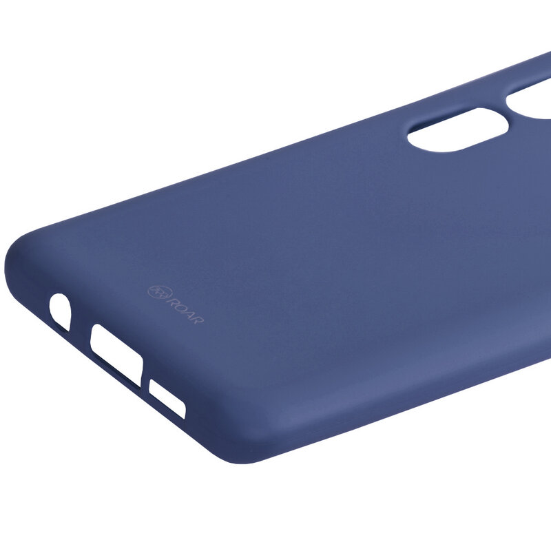 Husa Xiaomi Mi CC9 Pro Roar Colorful Jelly Case - Albastru Mat