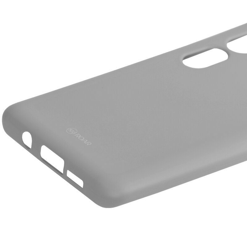Husa Xiaomi Mi CC9 Pro Roar Colorful Jelly Case - Gri Mat
