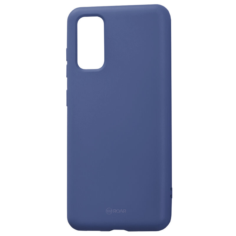 Husa Samsung Galaxy S20 Roar Colorful Jelly Case - Albastru Mat