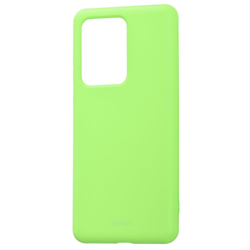 Husa Samsung Galaxy S20 Ultra Roar Colorful Jelly Case - Verde Mat