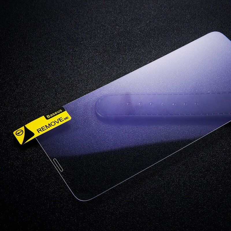 [Pachet 2x] Folie Sticla iPhone XS Baseus Full-Glass Tempered Film Anti-Bluelight - SGAPIPH58S-FC02 - Clear