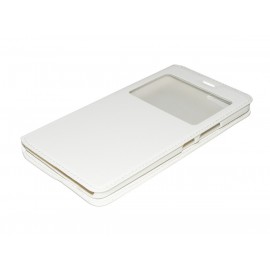 Husa Allview P8 Energy Flip S-View Dekker Alb