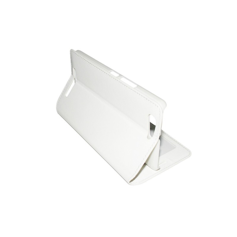 Husa Allview P8 Energy Flip S-View Dekker Alb