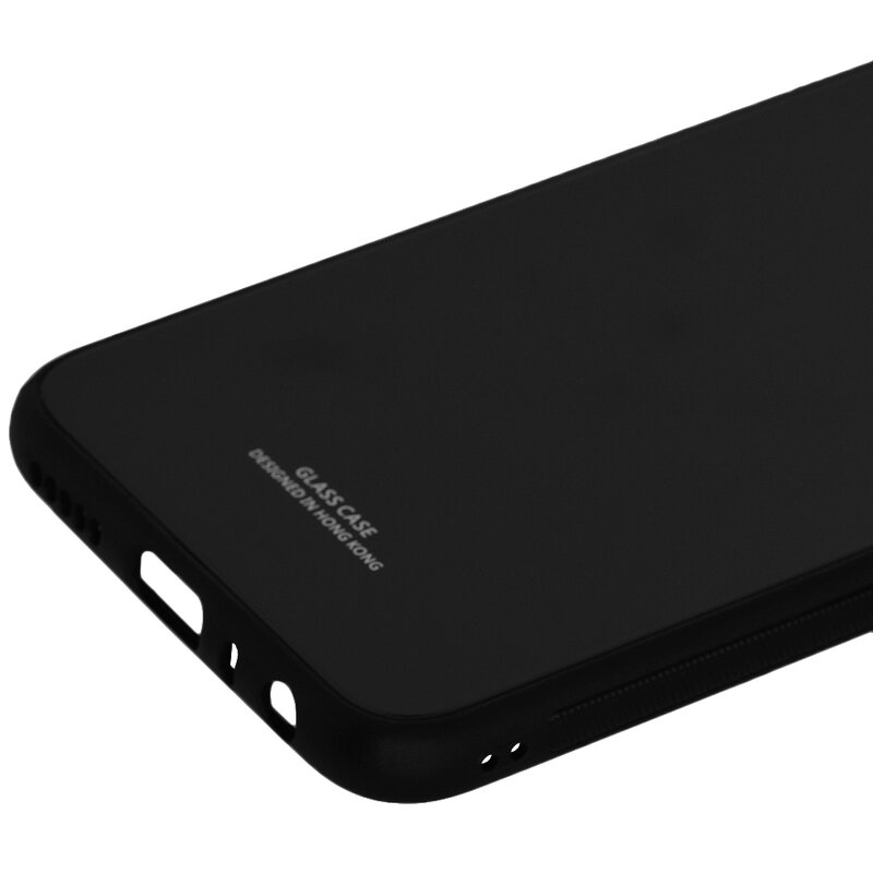 Husa Xiaomi Redmi Note 8T Glass Series - Negru