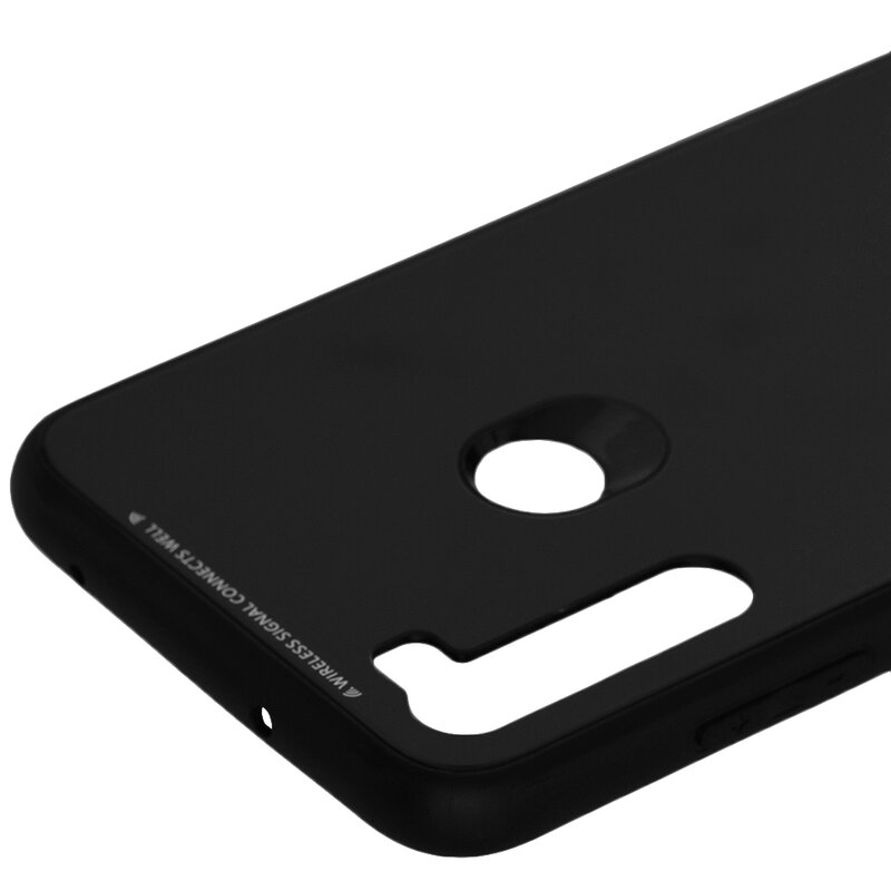 Husa Xiaomi Redmi Note 8T Glass Series - Negru