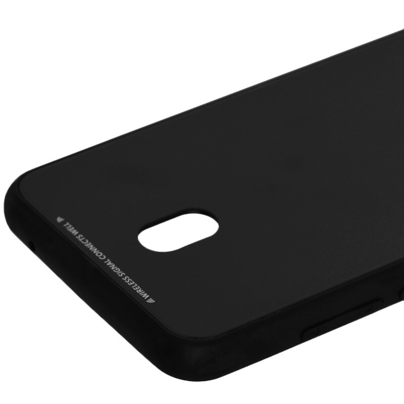Husa Xiaomi Redmi 8A Glass Series - Negru
