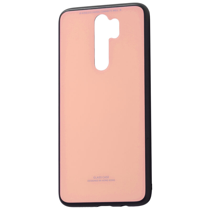 Husa Xiaomi Redmi Note 8 Pro Glass Series - Roz