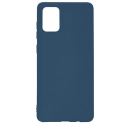 Husa Samsung Galaxy A51 Tech-Protect Icon/Smooth - Albastru