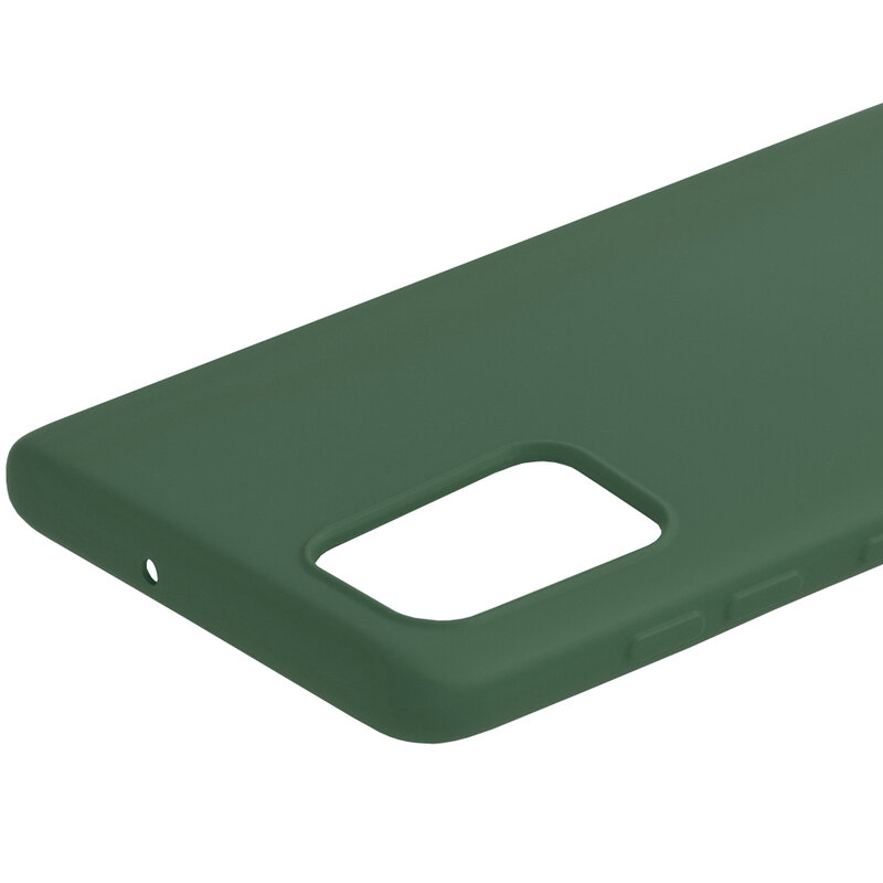 Husa Samsung Galaxy A71 Tech-Protect Icon/Smooth - Verde