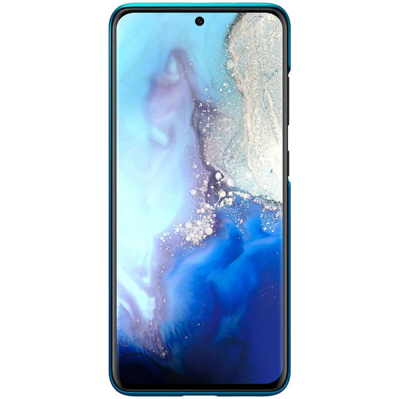 Husa Samsung Galaxy S20 5G Nillkin Super Frosted Shield, albastru