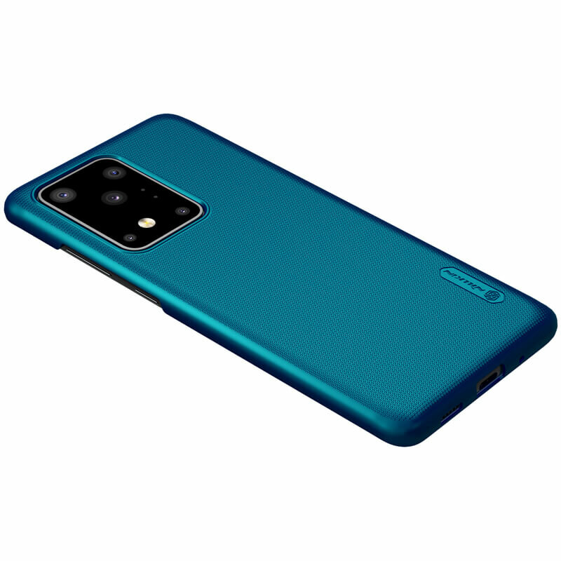 Husa Samsung Galaxy S20 Ultra Nillkin Super Frosted Shield, albastru