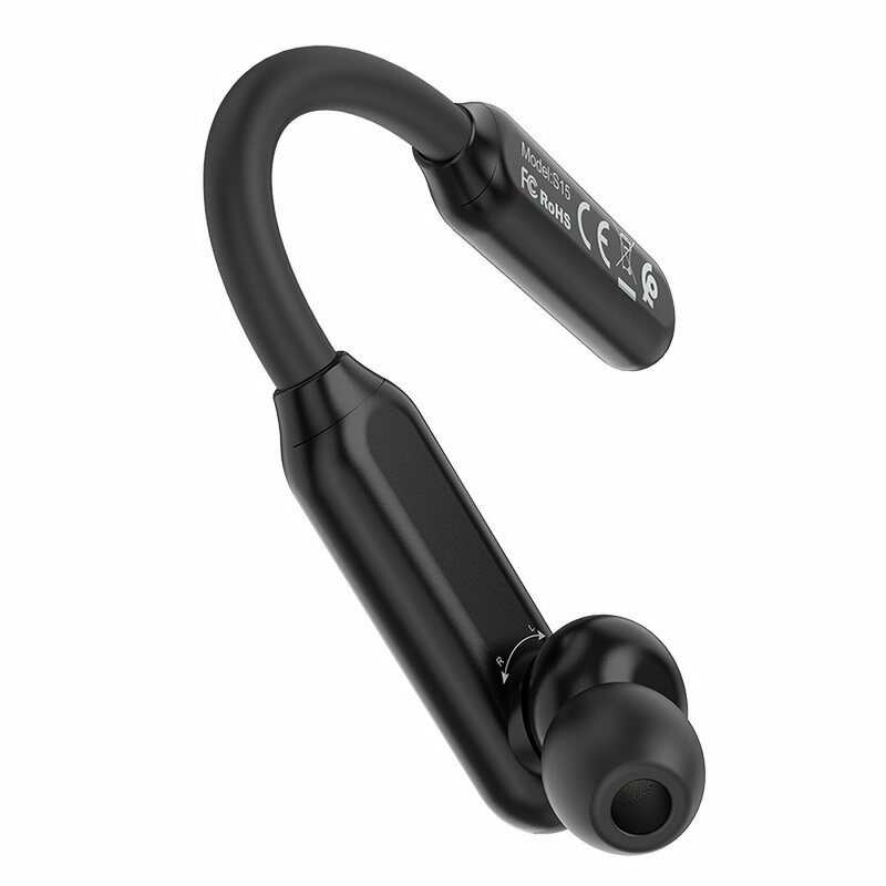 Casca Bluetooth Hoco Selected S15 Wireless Headset In-ear Headphone Noble Business - Negru