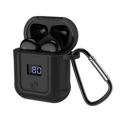 Casti In-Ear Hoco Selected S11 Melody Wireless Headset Bluetooth Docking Station Cu Husa Din Silicon - Negru