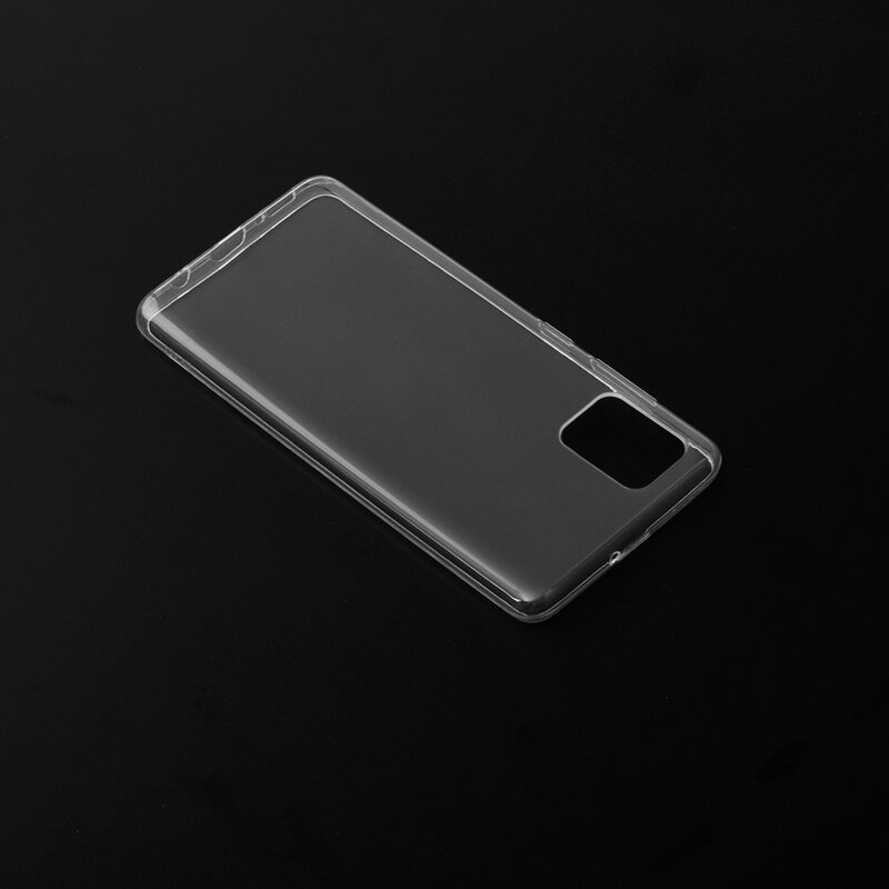 Husa Samsung Galaxy A51 4G Techsuit Clear Silicone, transparenta