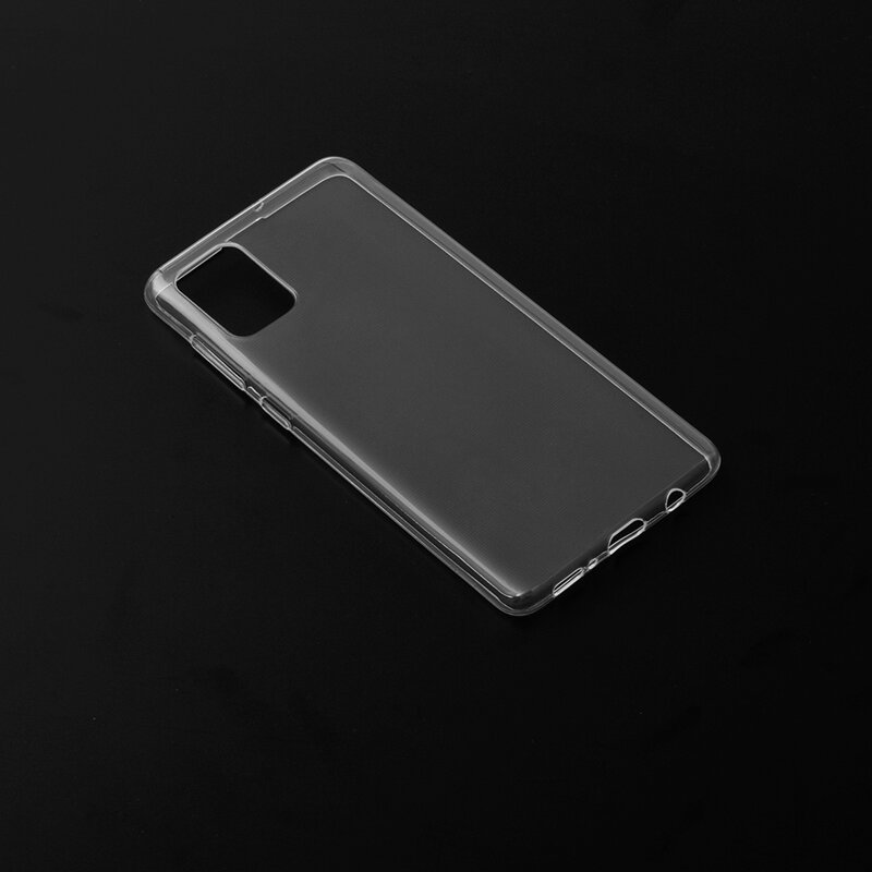 Husa Samsung Galaxy A71 4G Techsuit Clear Silicone, transparenta