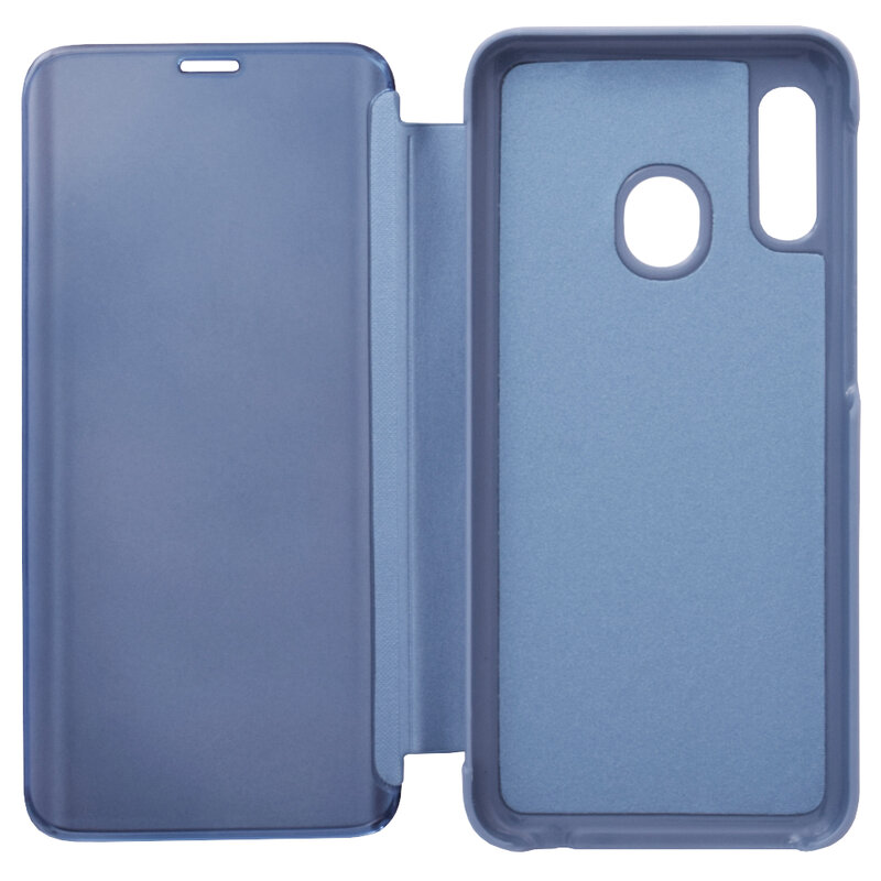 Husa Samsung Galaxy A20e Flip Standing Cover - Blue