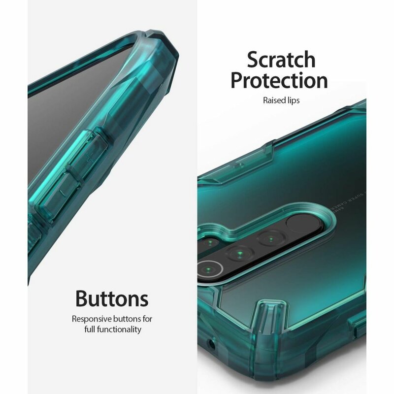 Husa Xiaomi Redmi Note 8 Pro Ringke Fusion X - Turquoise Green
