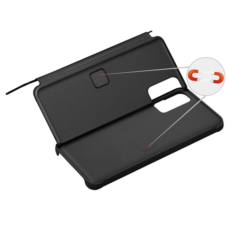 Husa Samsung Galaxy S20 Plus Flip Standing Cover - Black