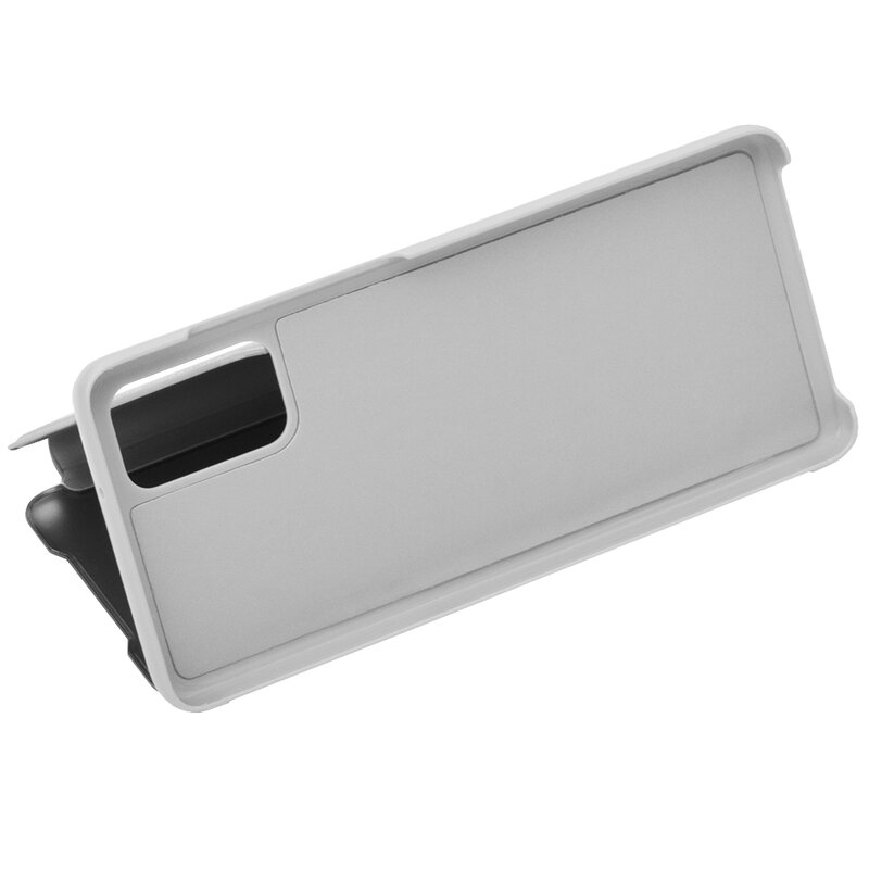 Husa Samsung Galaxy S20 Plus 5G Flip Standing Cover - Silver