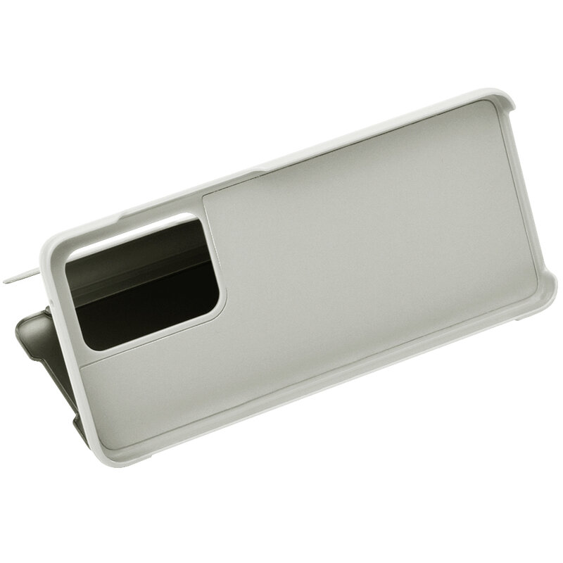 Husa Samsung Galaxy S20 Ultra 5G Flip Standing Cover - Silver