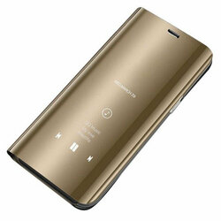 Husa Samsung Galaxy S20 Ultra 5G Flip Standing Cover - Gold