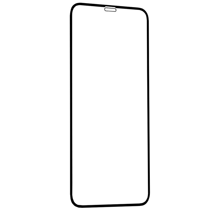 Folie Sticla iPhone X, iPhone 10 Lito 2.5D Full Glue Full Cover Cu Rama - Negru