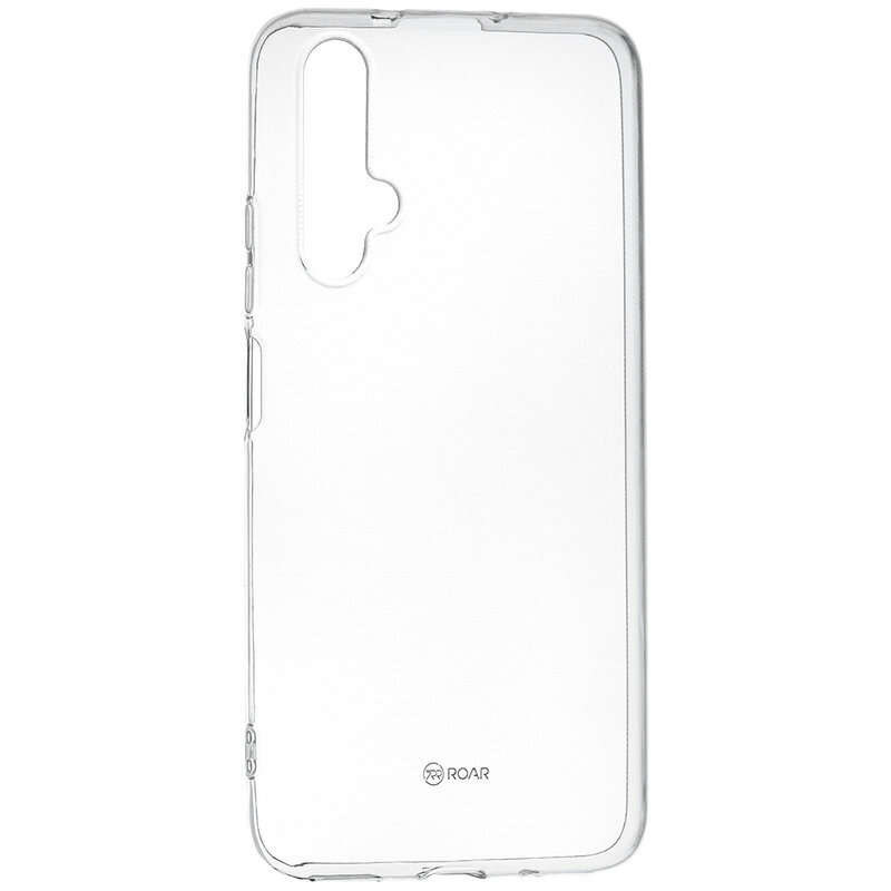 Husa Huawei Nova 5T Roar Colorful Jelly Case - Transparent