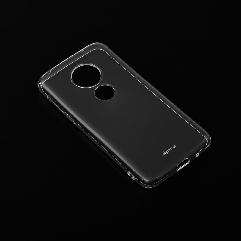 Husa Motorola Moto G7 Play Roar Colorful Jelly Case - Transparent